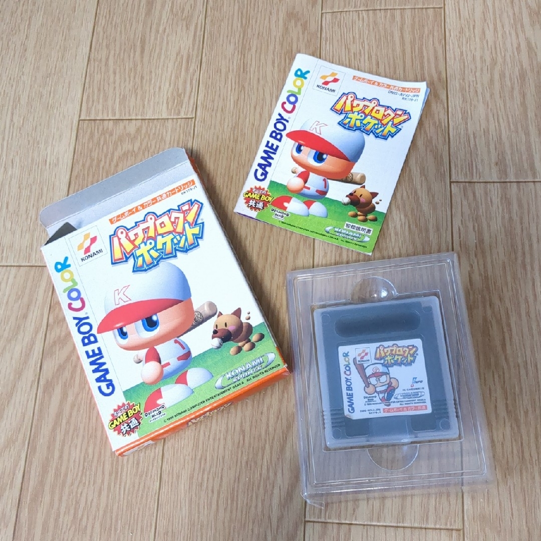 KONAMI(コナミ)の中古・GAMEBOYソフト　パワプロくんポケット エンタメ/ホビーのゲームソフト/ゲーム機本体(携帯用ゲームソフト)の商品写真