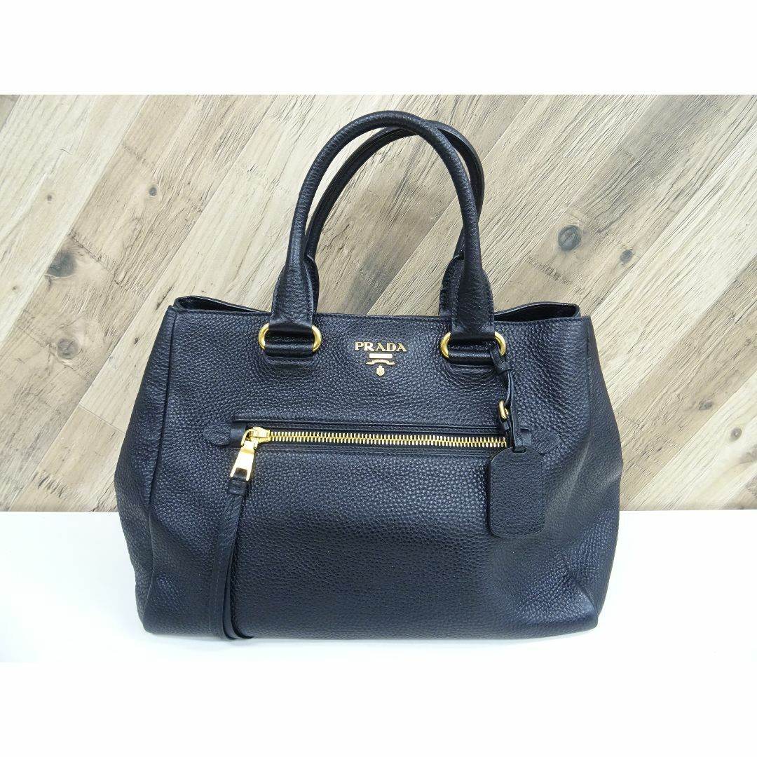 PRADA)プラダ ハンドバッグ Nylon Leather