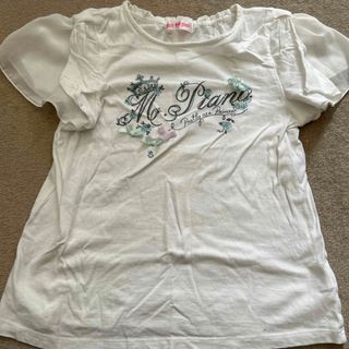 メゾピアノ(mezzo piano)のmezzo pianoTシャツサイズ140cm(Tシャツ/カットソー)