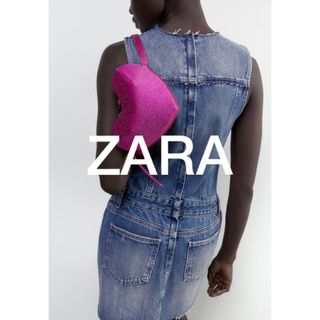 ザラ(ZARA)のZARA シャイニー　ハート　ショルダーバッグ　Barbie(ショルダーバッグ)