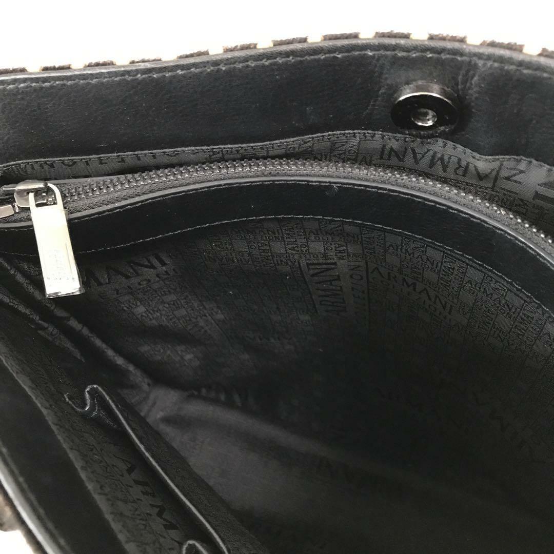 ARMANI COLLEZIONI horse hair bag