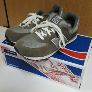 ニューバランス(New Balance)のニューバランス♡574　24センチ(スニーカー)