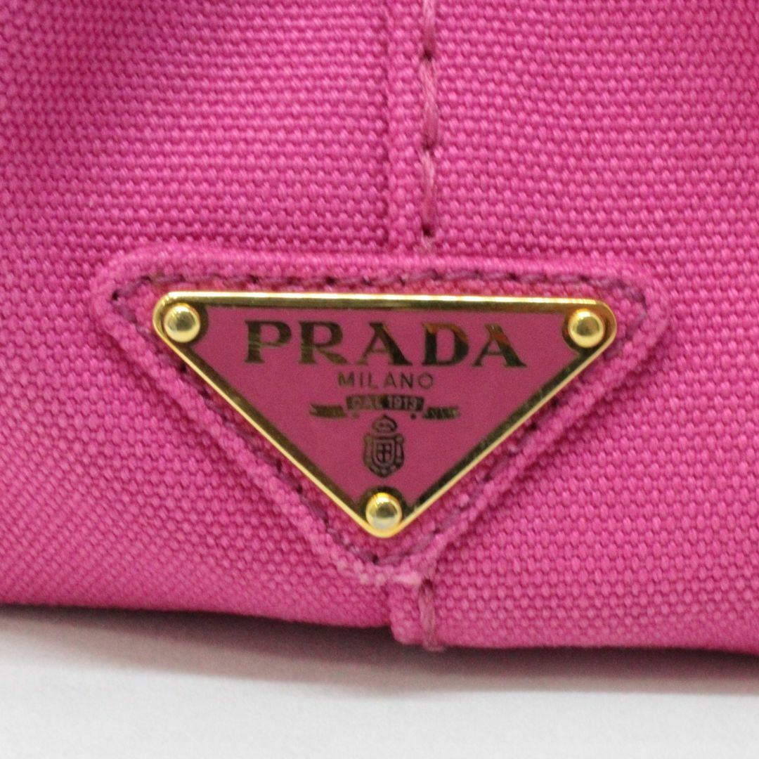 PRADA(プラダ)のプラダ カナパ2WAYミニトートバックB2439G【美品】 レディースのバッグ(トートバッグ)の商品写真