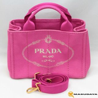 プラダ(PRADA)のプラダ カナパ2WAYミニトートバックB2439G【美品】(トートバッグ)