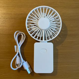 ムジルシリョウヒン(MUJI (無印良品))の無印良品　ハンディファン充電式(扇風機)