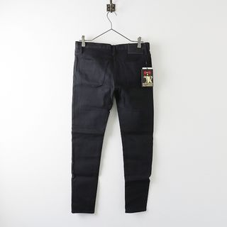 HYSTERIC GLAMOUR ヒステリックグラマー 05191AP04 ストレッチ デニム ベルト付ハイウエスト スリム スキニー パンツ ブラック系 24【新古品】【未使用】