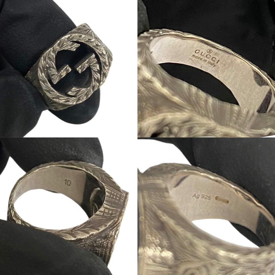 極 美品 保存箱 保存袋付 GUCCI グッチ インターロッキングG