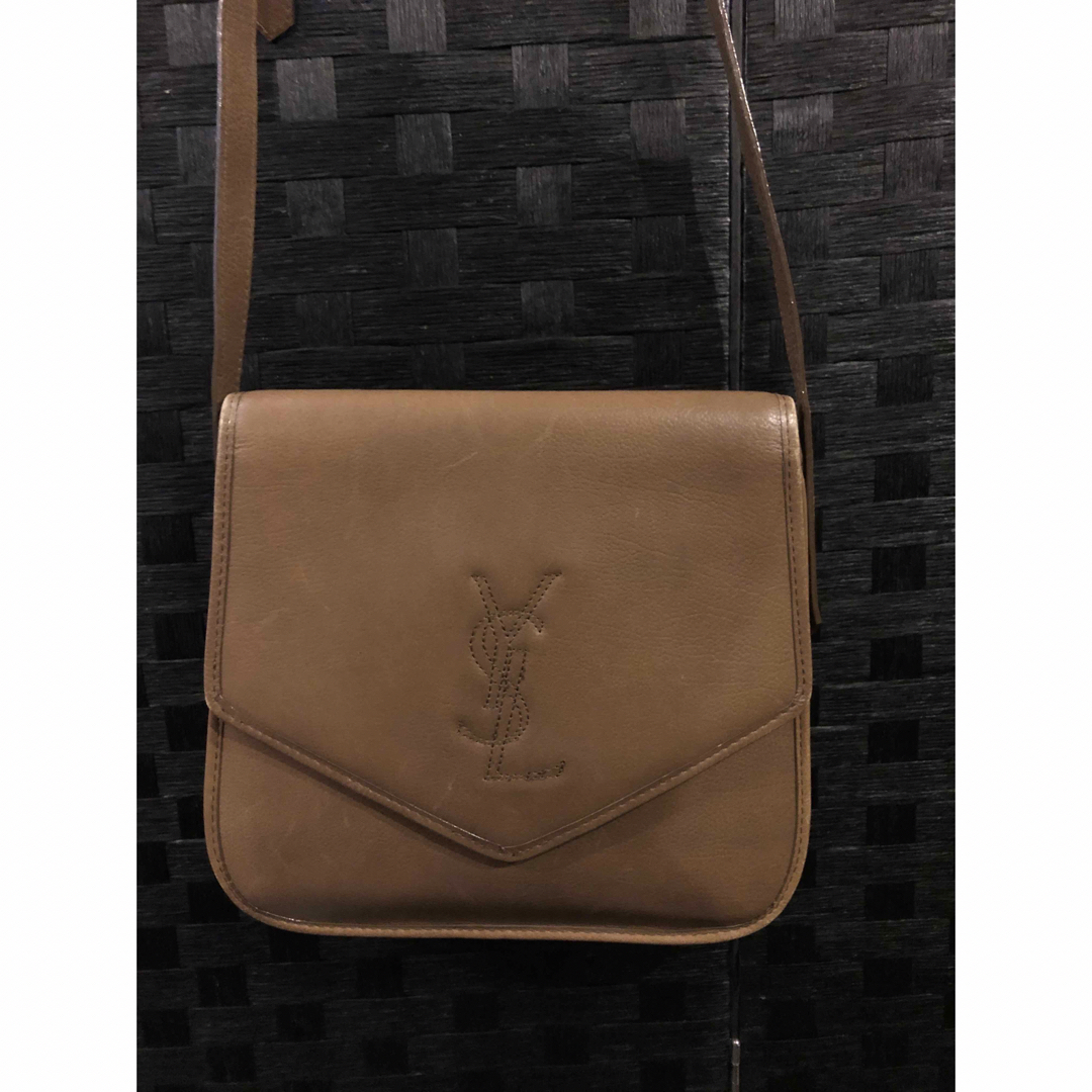 Yves Saint Laurent - イヴサンローラン YSL レザーショルダーバッグ