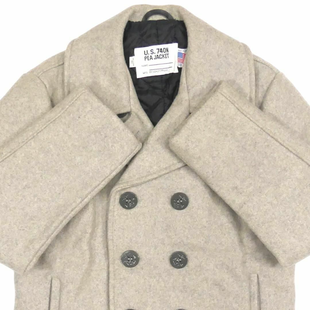 schott - Pコート ピーコート ダブル Schott ショット 38 メンズ