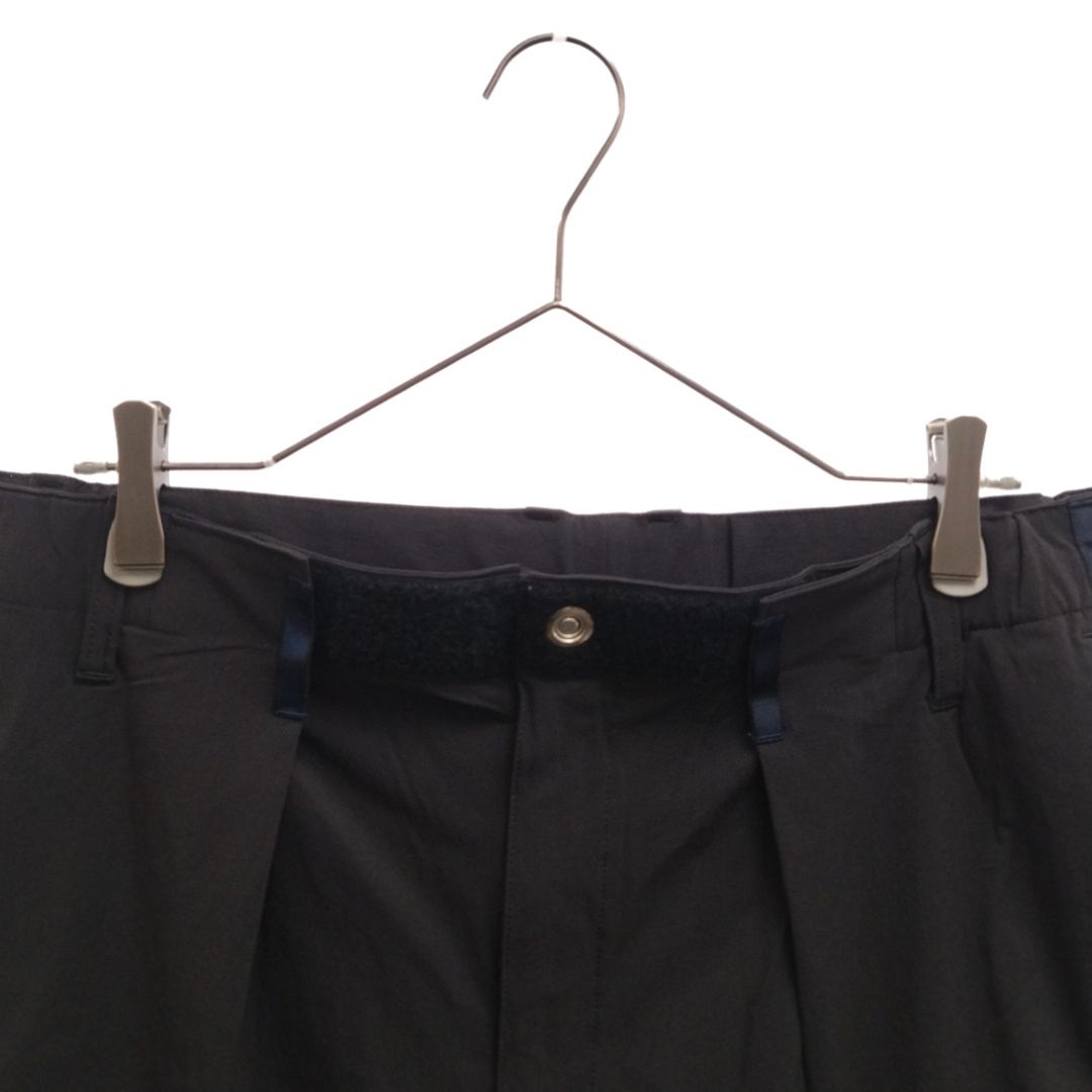 Poliquant ポリクアント Ultra Wide Easy Detachable Pants ウルトラワイド イージー デタッチャブル パンツ ブラック 2001024