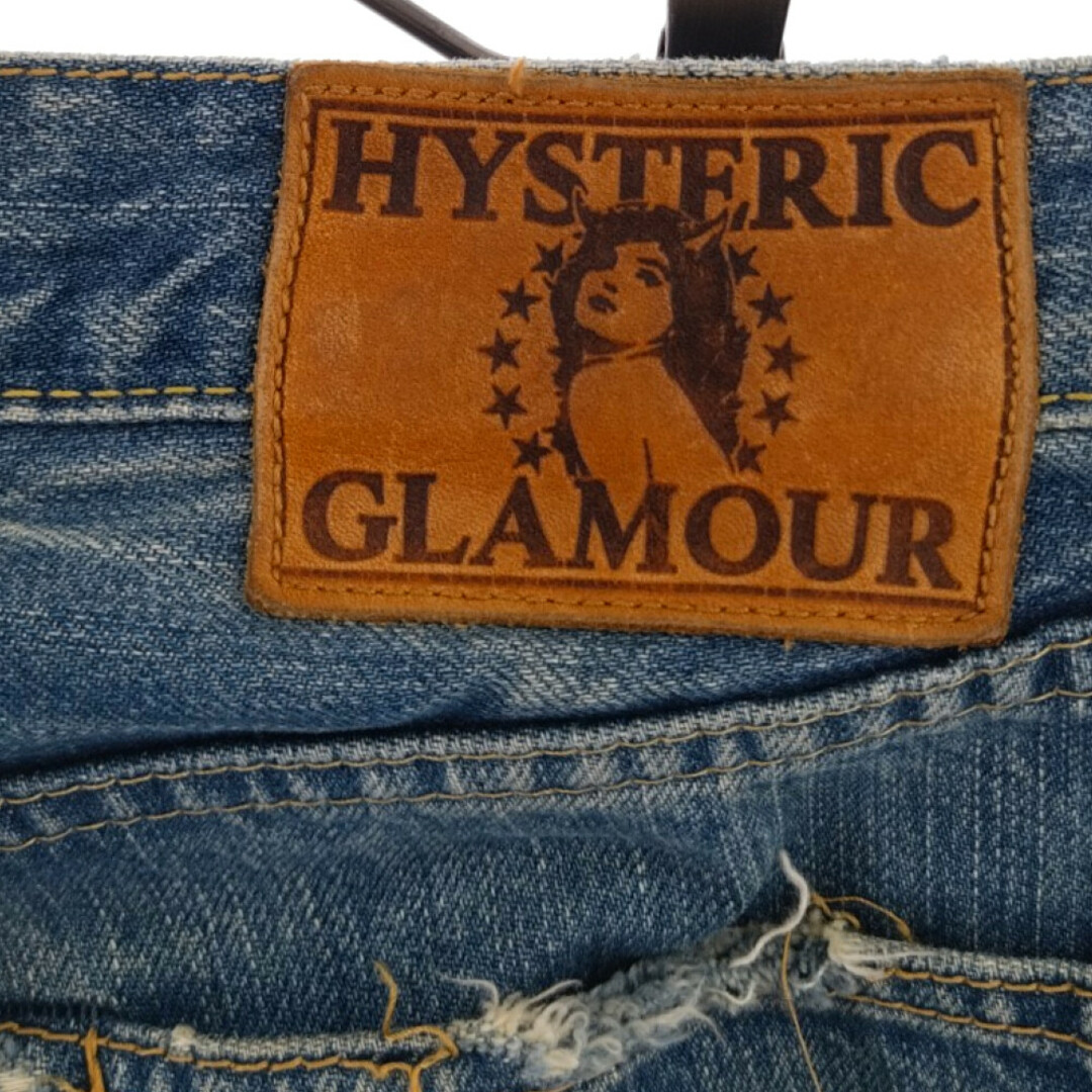 HYSTERIC GLAMOUR ヒステリックグラマー バックスタッズ クラッシュ