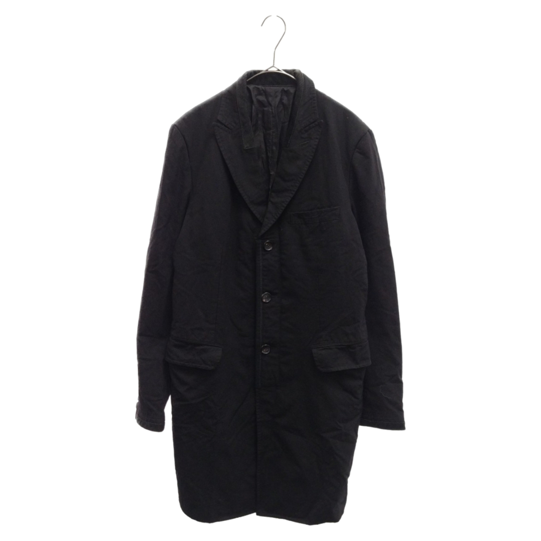 COMME des GARCONS HOMME コムデギャルソンオム 15AW 染加工チェスターコート ブラック HP-C006