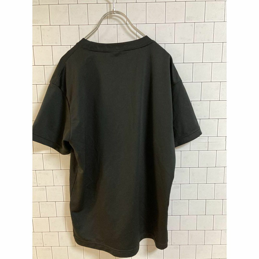 DESCENTE(デサント)の34a809 デサント　Descent メンズ　半袖シャツ　黒　ロゴプリント メンズのトップス(Tシャツ/カットソー(半袖/袖なし))の商品写真