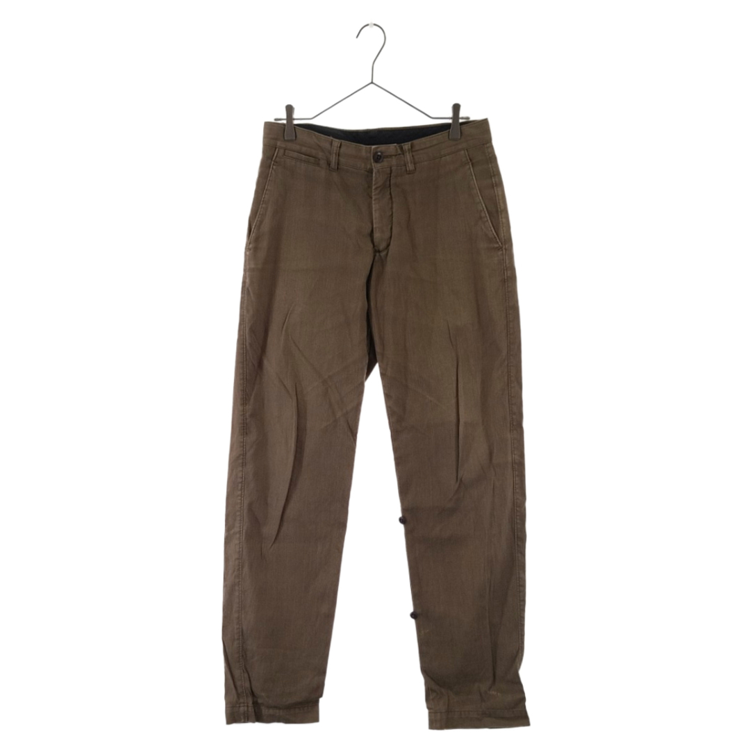 HELMUT LANG ヘルムートラング COTTON CHINO PANTS コットン チノ サイドボタンパンツ ベージュ