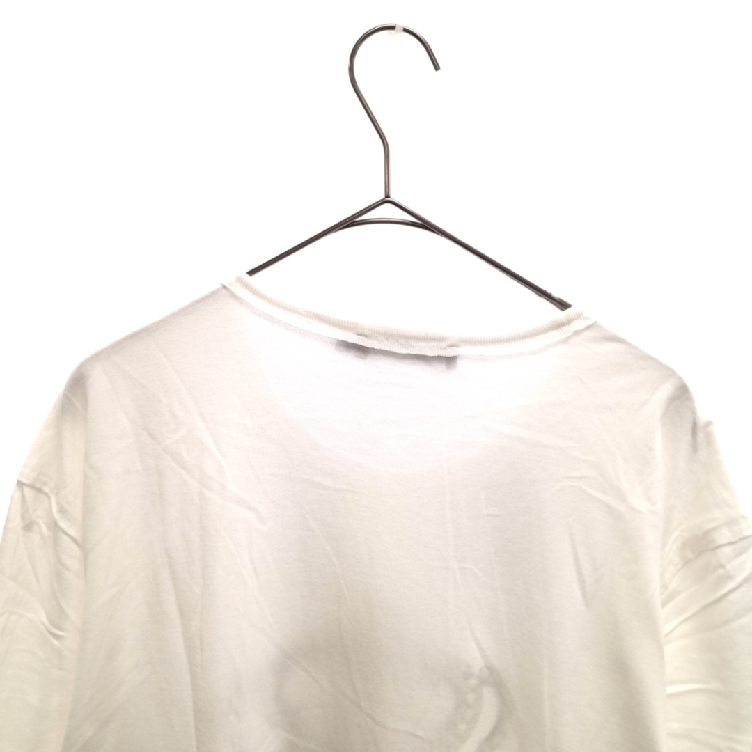 DOLCE & GABBANA ドルチェアンドガッバーナ ロゴクラウンプリント クルーネック半袖Tシャツ ホワイト G8IG9T FH7OR