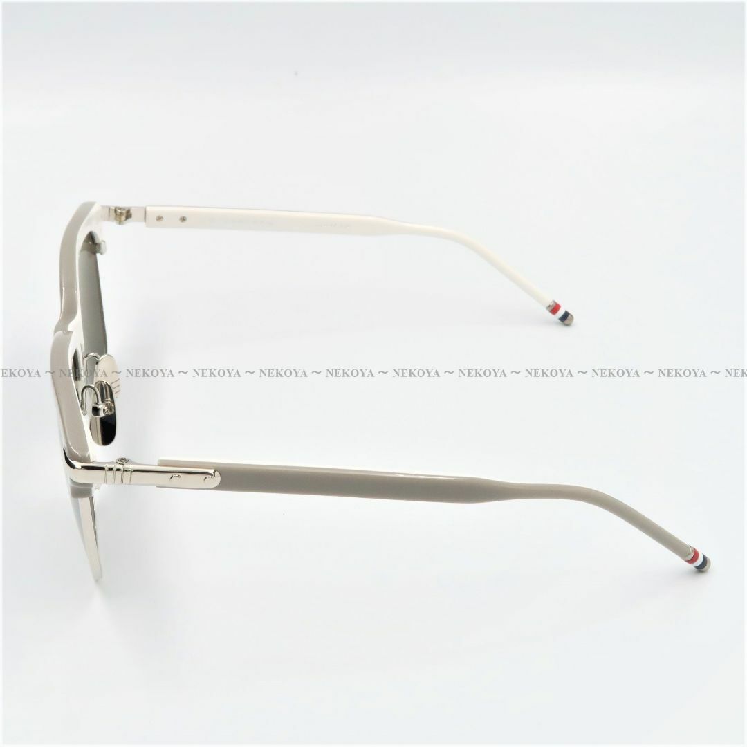 THOM BROWNE - THOM BROWNE TB-713 サングラス グレー ホワイト トム