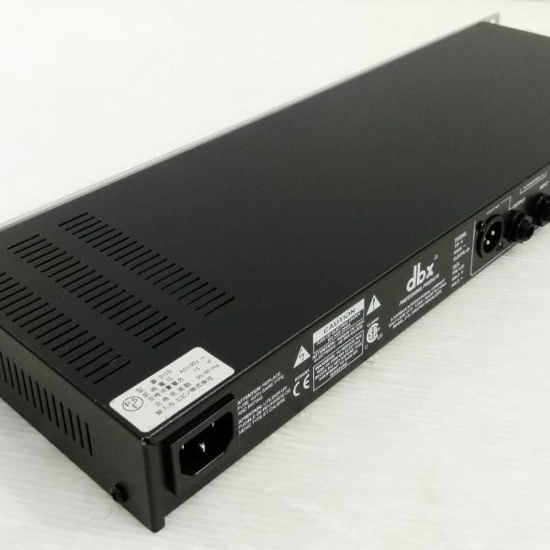 良品】 dbx 2ch 15バンド・グラフィックイコライザー 215S ①