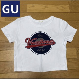ジーユー(GU)のGU ショート丈　tシャツ(Tシャツ(半袖/袖なし))