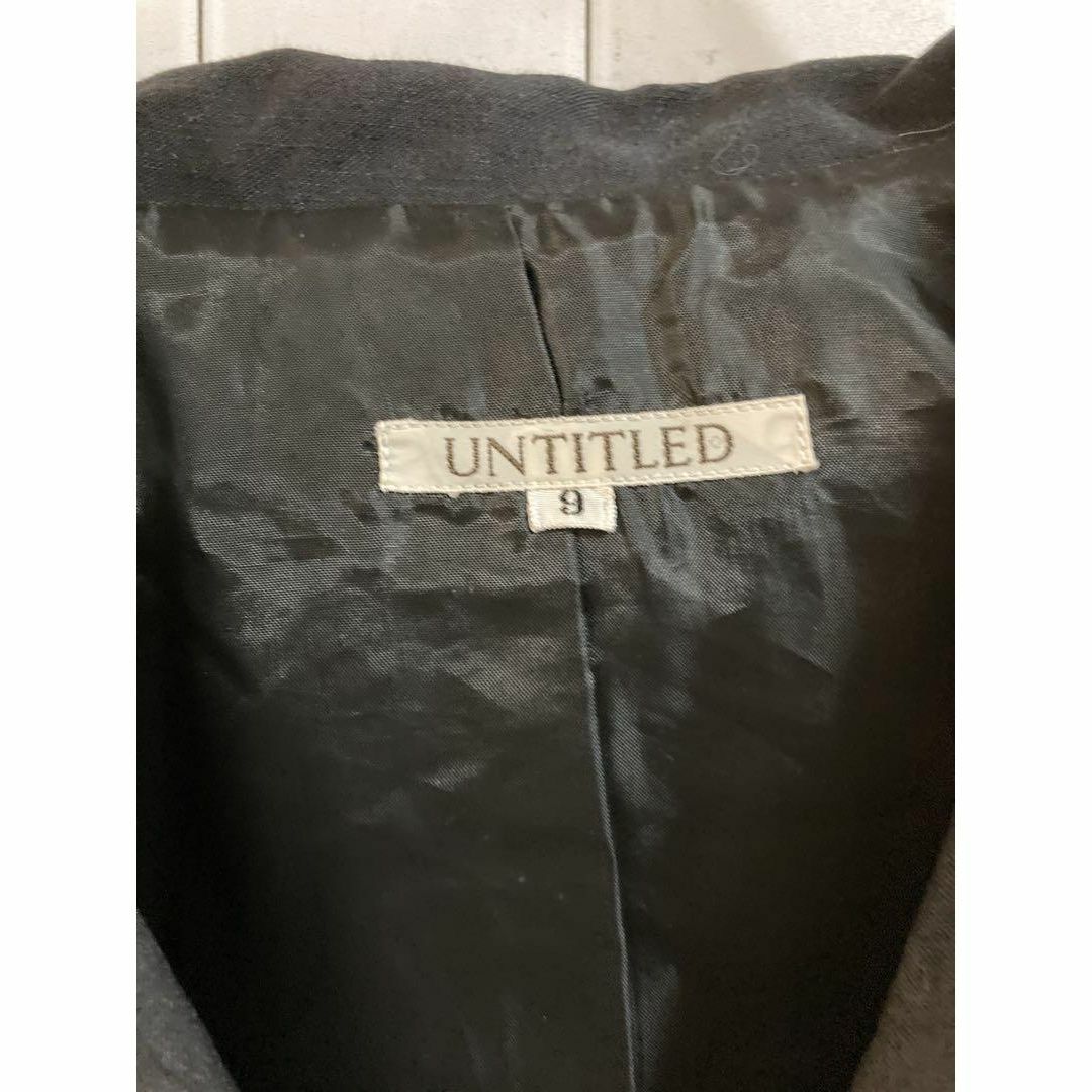 UNTITLED(アンタイトル)の34a829 アンタイトル　レディース　テーラードジャケット　薄着 レディースのジャケット/アウター(テーラードジャケット)の商品写真