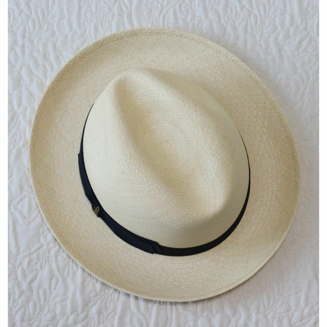 Borsalino(ボルサリーノ)の新品【ボルサリーノ】Panama Quito 高級パナマハット ミディアム 59 メンズの帽子(ハット)の商品写真
