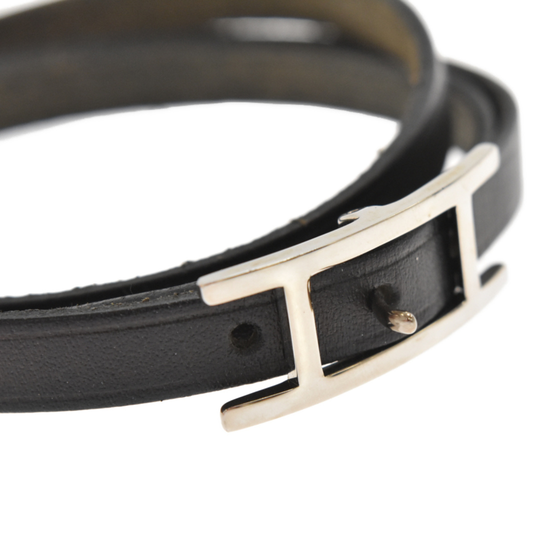 Hermes - HERMES エルメス アピ3 レザー ブレスレット チョーカー