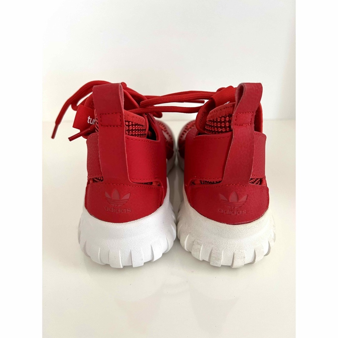 adidas(アディダス)のadidas Tubler X 22.5cm Red Used メンズの靴/シューズ(スニーカー)の商品写真