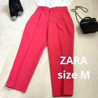 ザラ(ZARA)のZARA ピンクパンツ　size M ザラ　レディースパンツ(カジュアルパンツ)