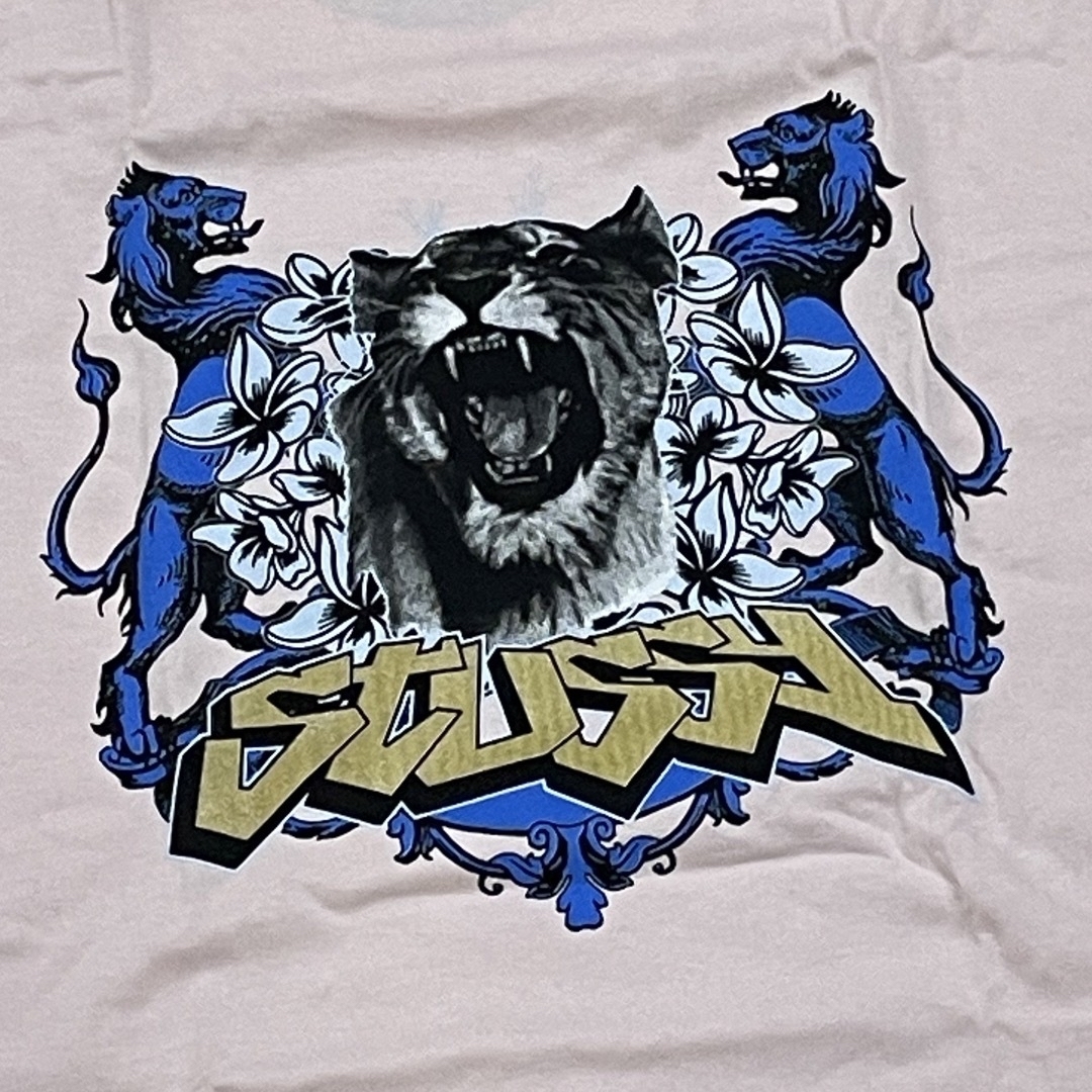 【STUSSY】90s old stussy LionフォトTシャツ XL 新品
