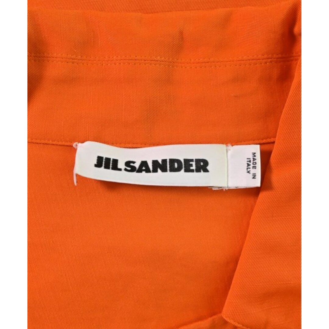 JIL SANDER ジルサンダー ブラウス 34(XS位) オレンジ