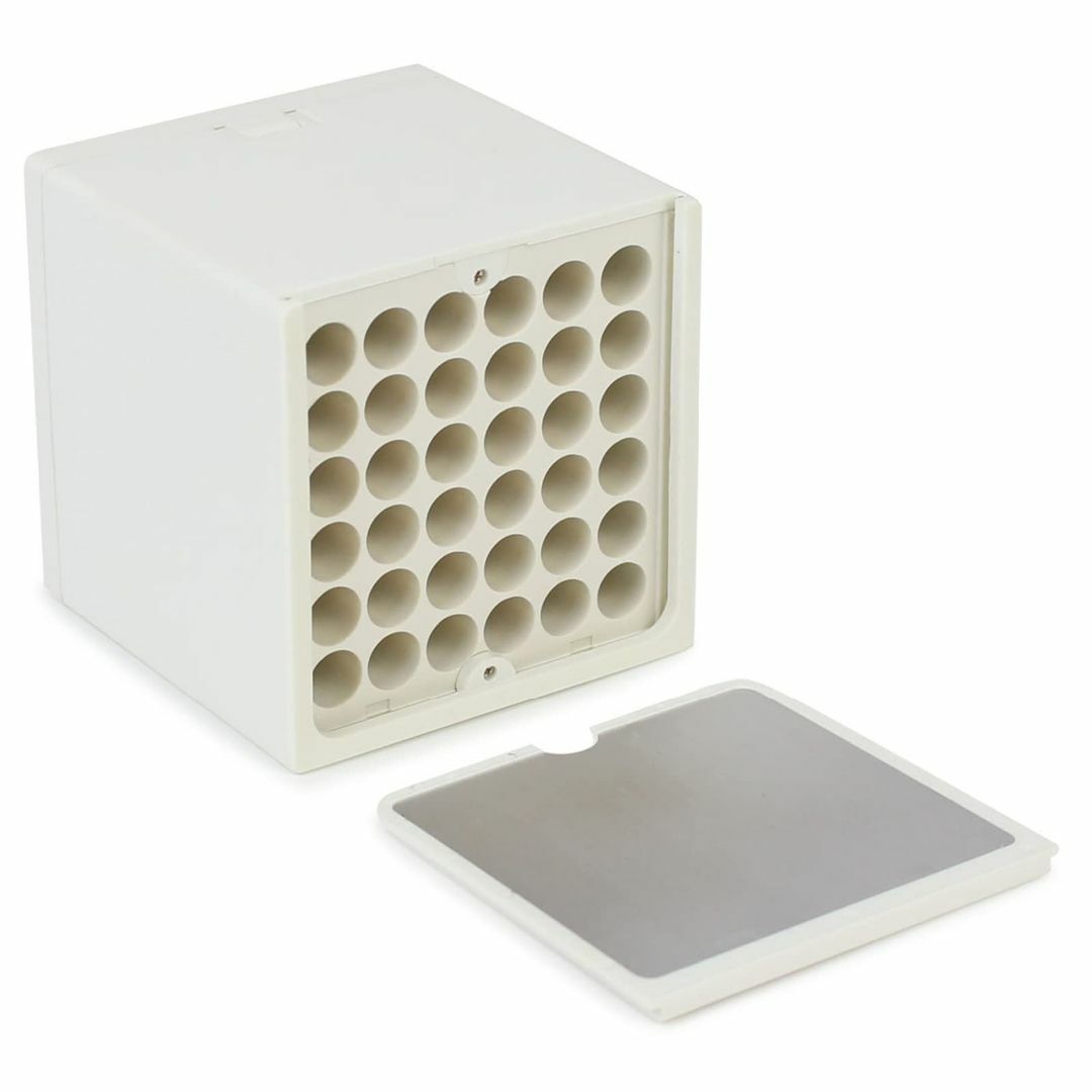 【数量限定】ウィンドミルWindmill 灰皿 白 蓋付き ハニカムキューブ 卓 3