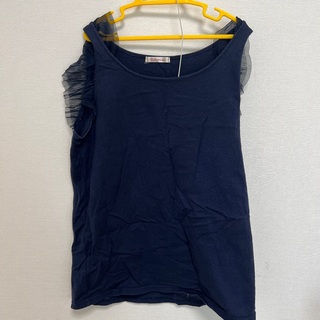 ルビーリベット(Rubyrivet)のリビーリベット　紺色　ネイビー　タンクトップ　トップス(Tシャツ(半袖/袖なし))