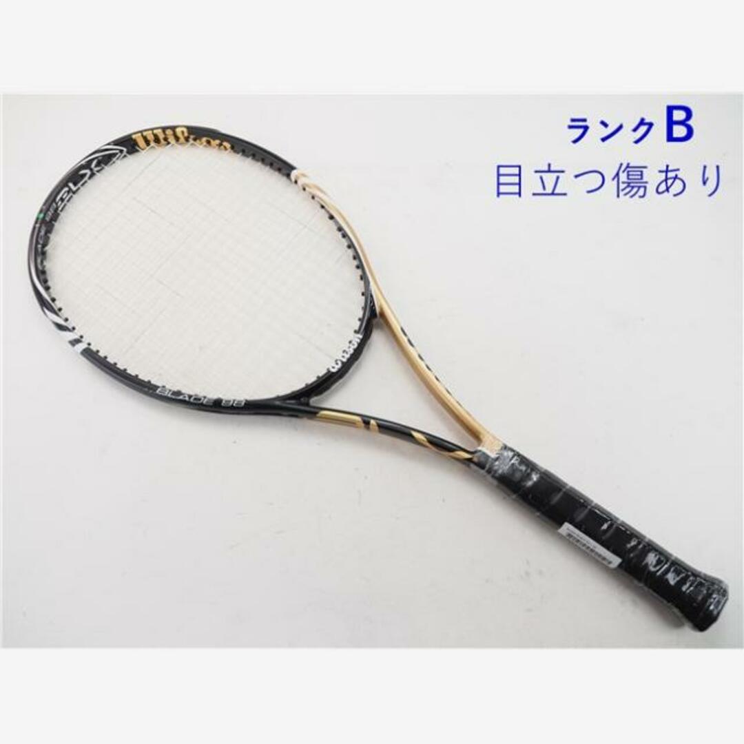 テニスラケット ウィルソン ブレード 98 BLX 2011年モデル (G2)WILSON BLADE 98 BLX 2011G2装着グリップ