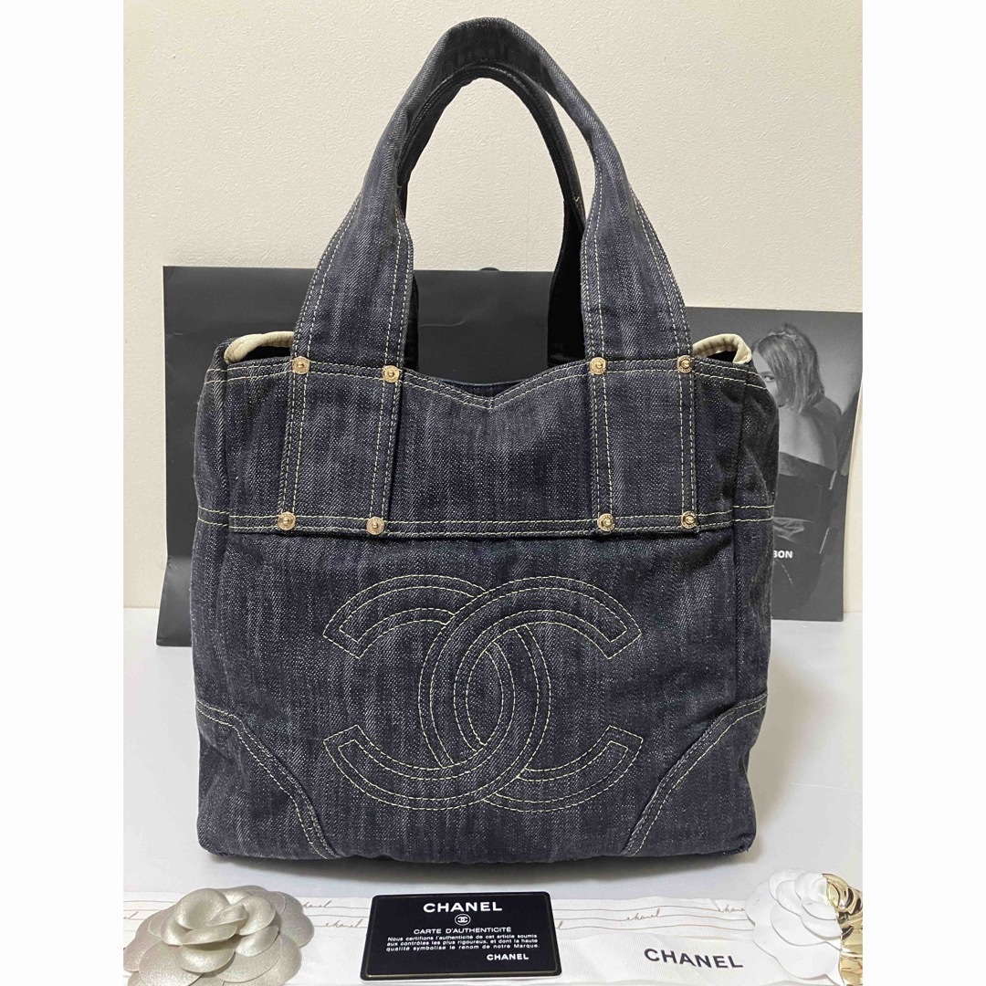 CHANEL - 専用♡美品♡シャネル スパークリング デニム ショルダー