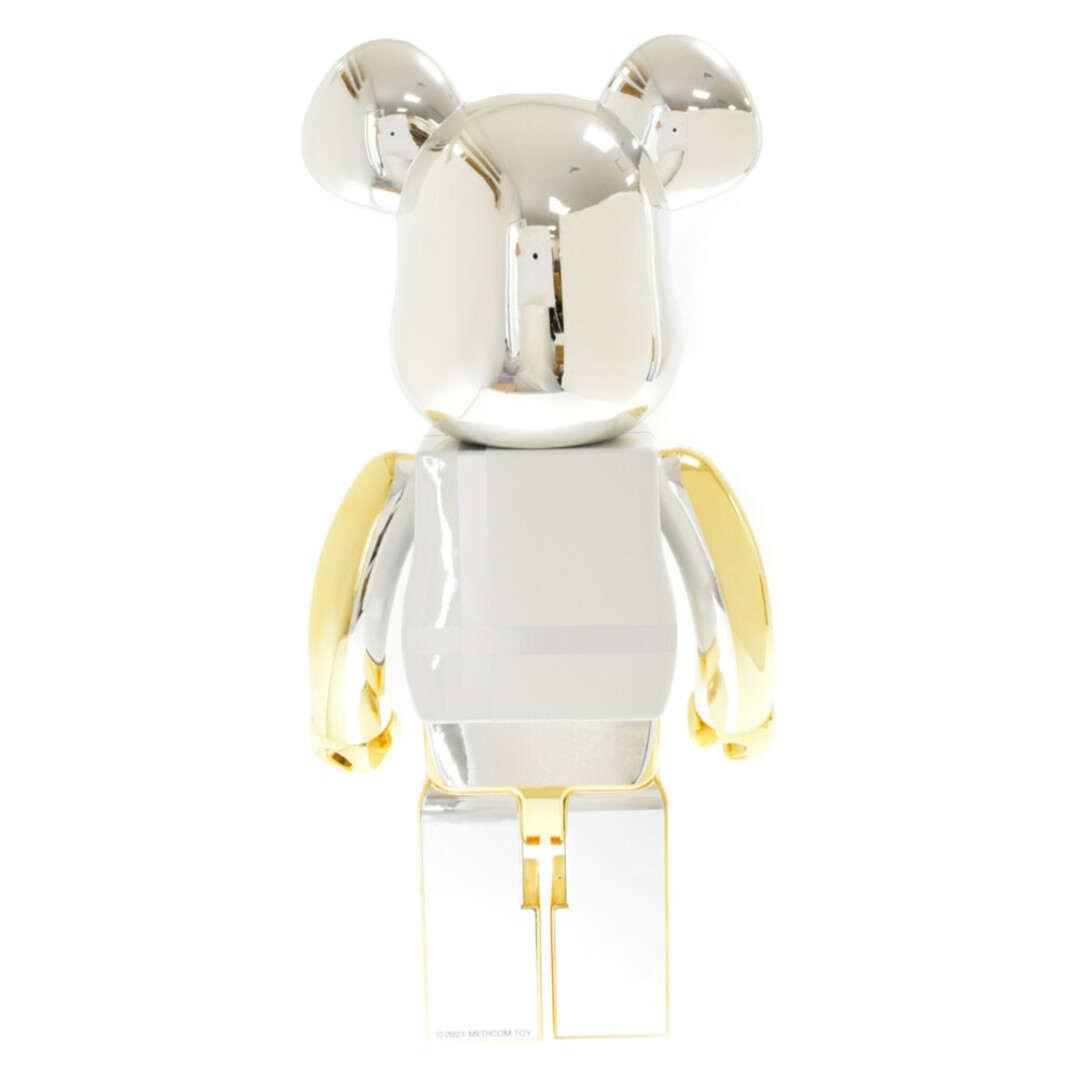 MEDICOM TOY メディコムトイ BE@RBRICK MEDICOM TOY PLUS GOLD CHROME Ver 1000% ベアブリック メディコムトイプラス ゴールドクロムバージョン フィギュア ゴールド