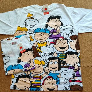 スヌーピー(SNOOPY)の★2枚★スヌーピービッグシルエットTシャツ(Tシャツ(半袖/袖なし))