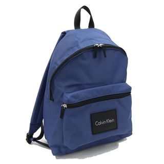 美品calvin klein リュックキャンバス　レザー　総柄　金具