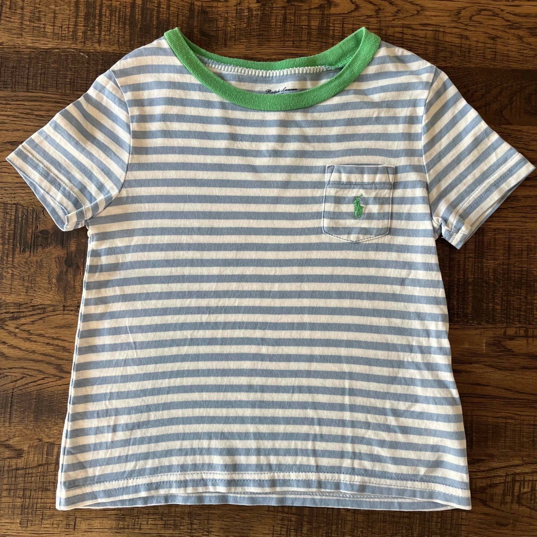 Ralph Lauren(ラルフローレン)のラルフローレン　ボーダーT【24M】 キッズ/ベビー/マタニティのキッズ服女の子用(90cm~)(Tシャツ/カットソー)の商品写真