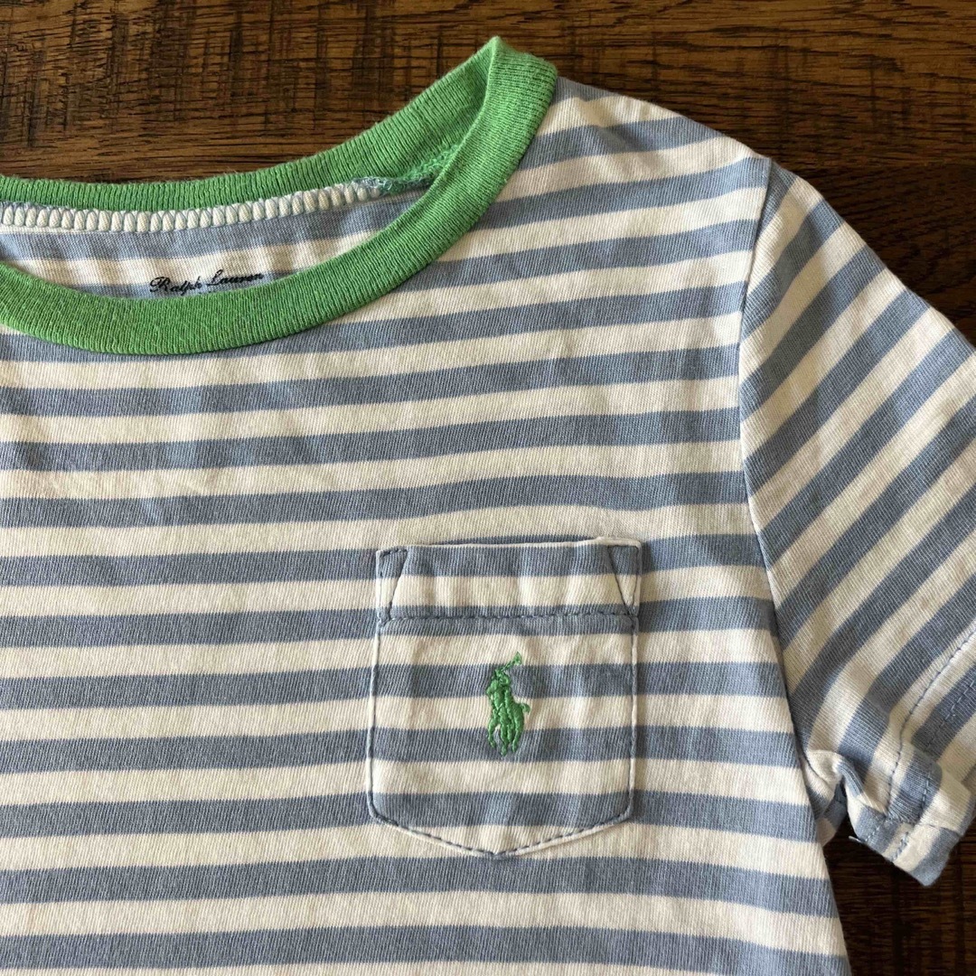 Ralph Lauren(ラルフローレン)のラルフローレン　ボーダーT【24M】 キッズ/ベビー/マタニティのキッズ服女の子用(90cm~)(Tシャツ/カットソー)の商品写真