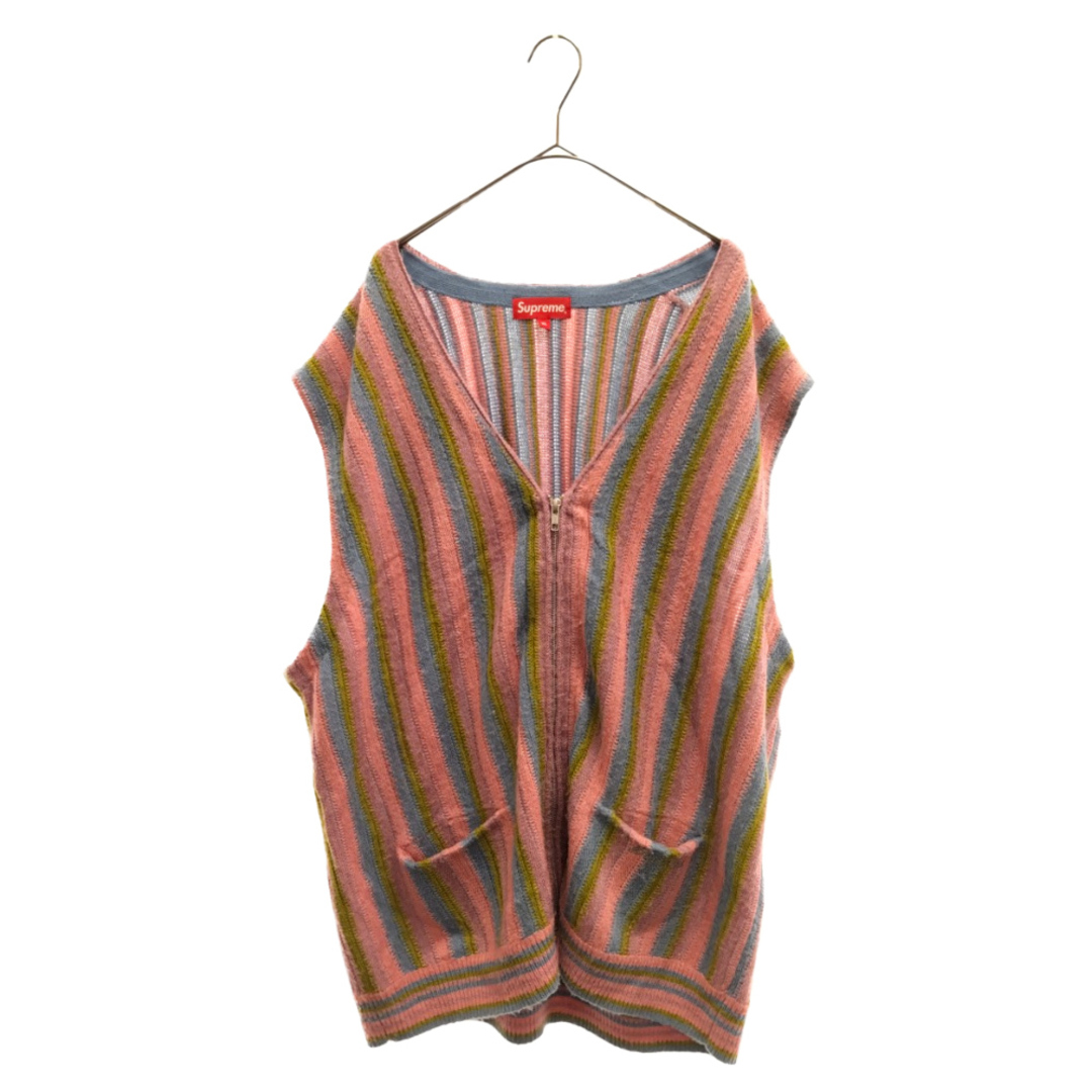 supreme stripe sweater vest L size