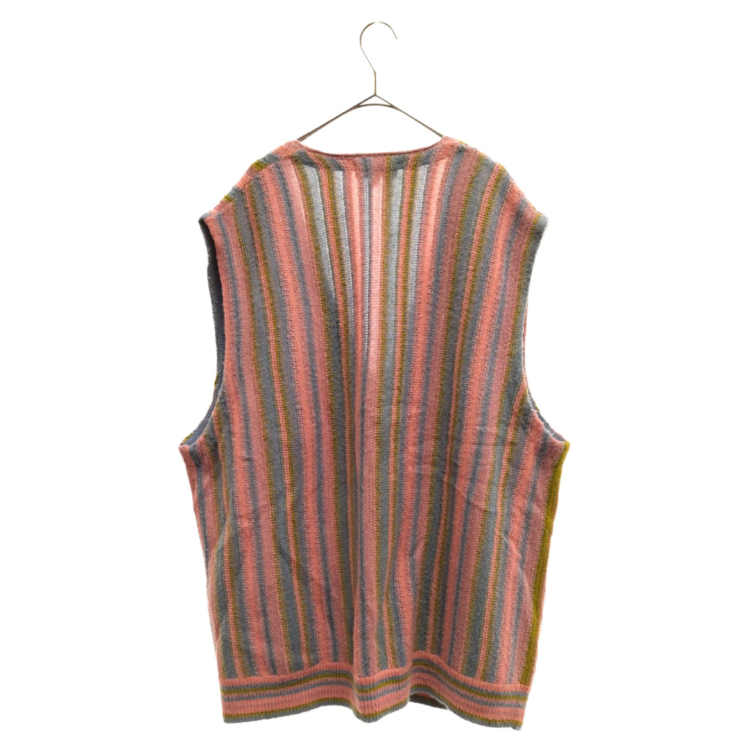 SUPREME シュプリーム 21SS Stripe Sweater Vest ストライプ セーターベスト ジップアップ マルチカラー