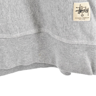 Stussy Logo Sweatshirt ロゴ刺繍 ステッチ