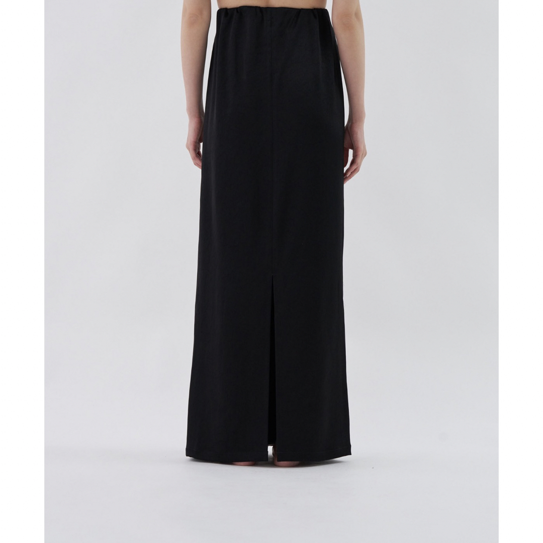 レディースENOF ace long straight skirt BLACK M