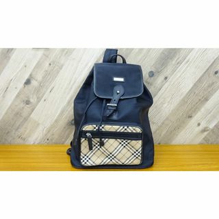 バーバリー(BURBERRY)のK梅012/ BURBERRY ナイロン キャンバス ノバチェック リュック(リュック/バックパック)