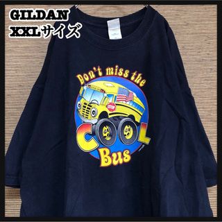 ギルタン(GILDAN)の【ギルダン】半袖Tシャツ　スクールバス　アニメ　キャラ USA　アメリカ60(Tシャツ/カットソー(半袖/袖なし))