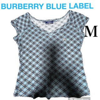 BURBERRY BLUE LABEL - バーバリーブルーレーベル チェック カットソー ...