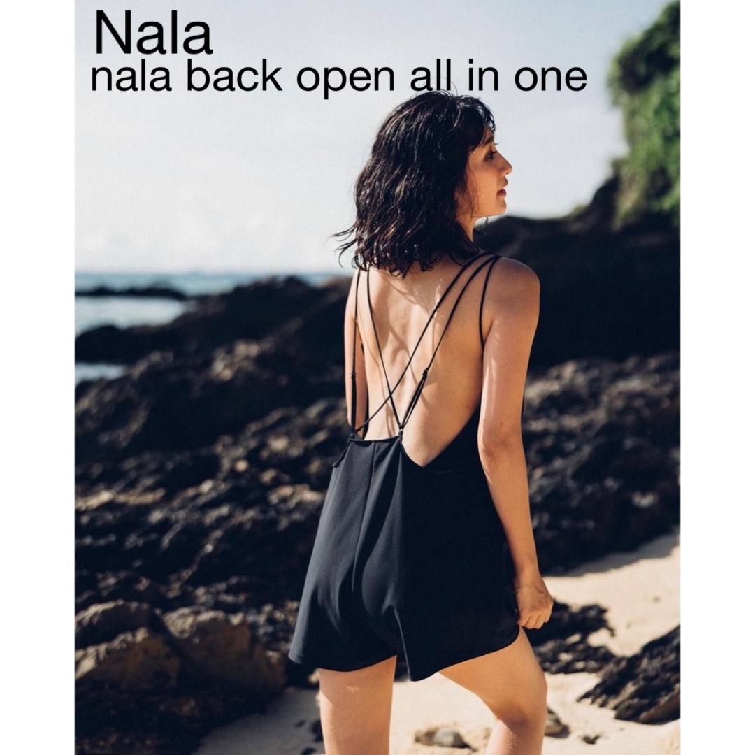 ナラ  Nala Back open all in one  水着