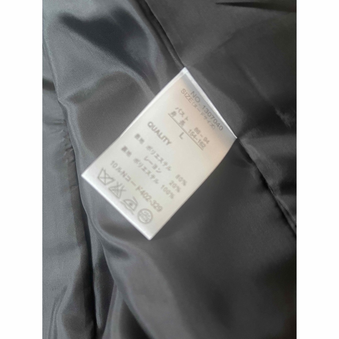 JUNKO SHIMADA(ジュンコシマダ)の濃紺スーツ　シマダジュンコ　L 美品　#お受験 お式に レディースのフォーマル/ドレス(スーツ)の商品写真