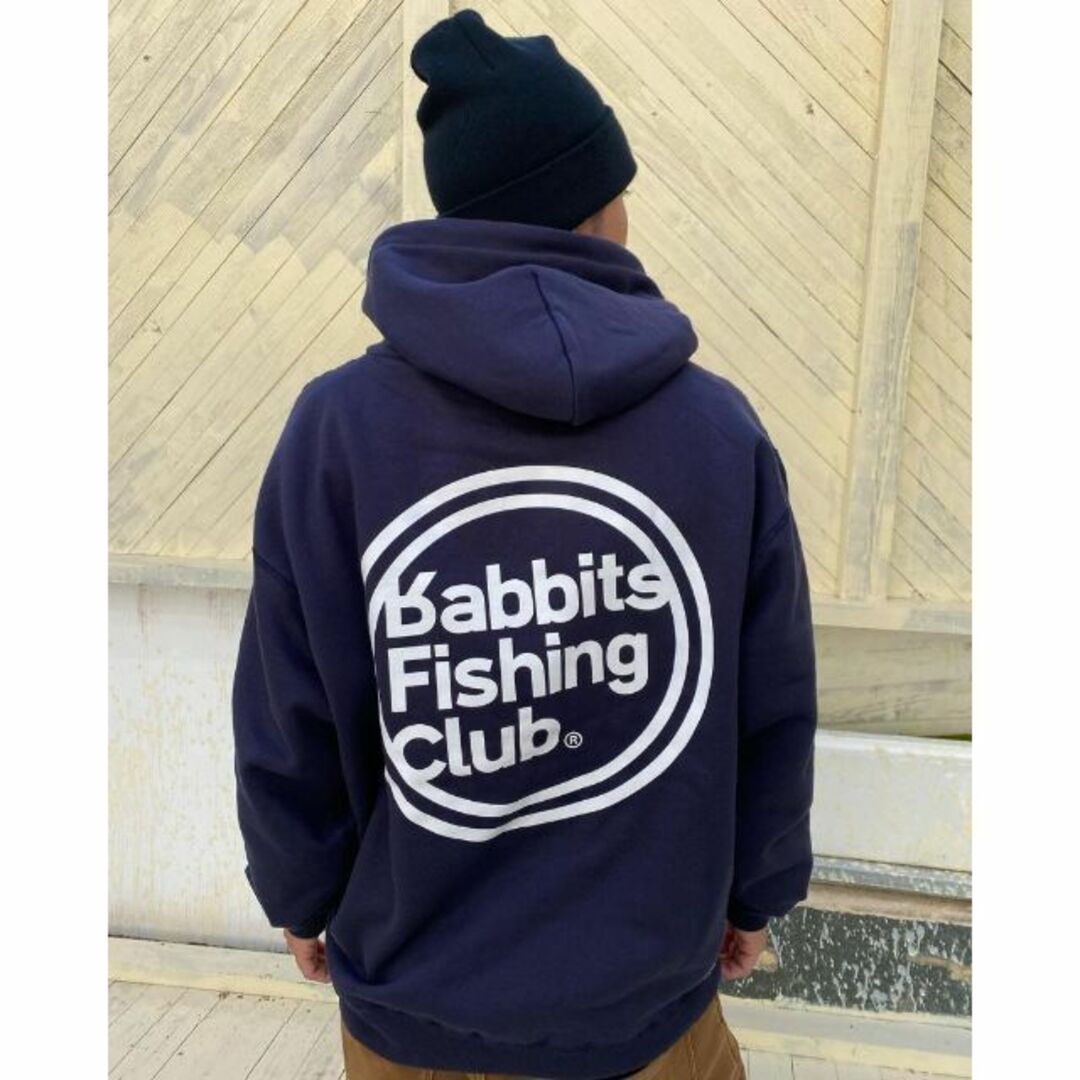 FR2 Fishing サークルロゴ パーカー L