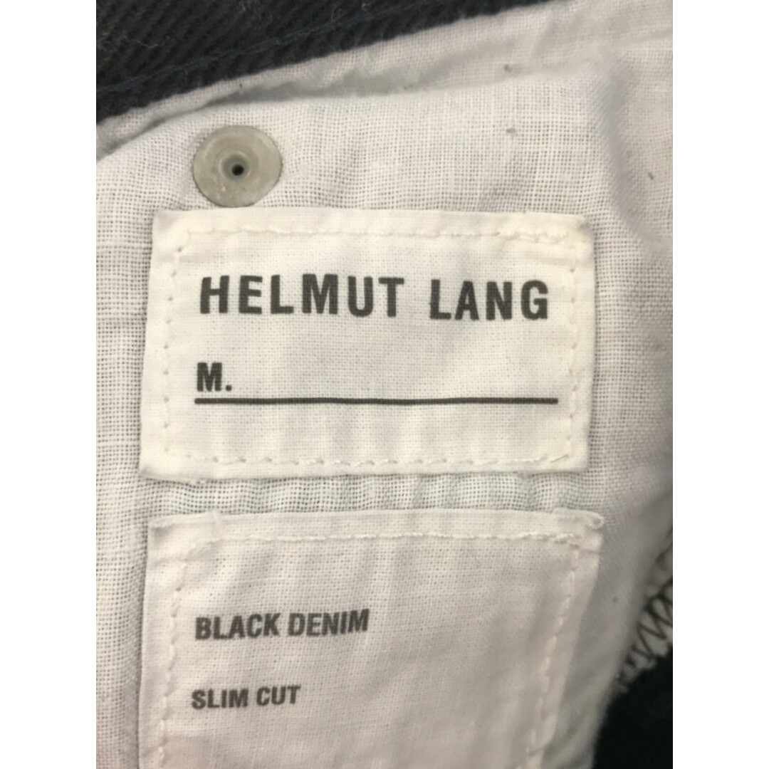 HELMUT LANG(ヘルムートラング)のHELMUT LANG 本人期 SLIM CUT デニムパンツ ブラック 26 レディースのパンツ(デニム/ジーンズ)の商品写真