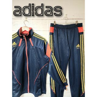 ▶︎adidas◀︎ジャージセットアップ　L ゴールド